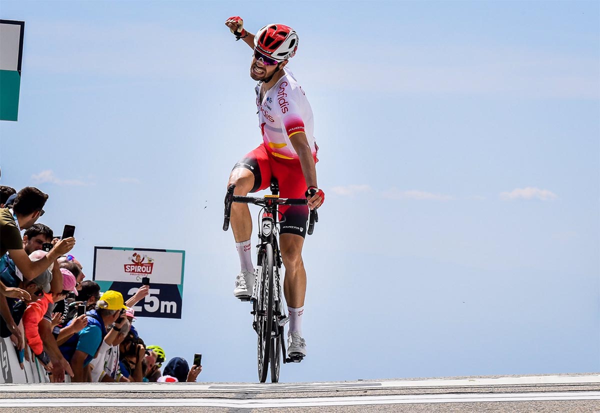 Jesús Herrada (cuando ganó el Mount Verdoux), fue bronce en el Campeonato de España