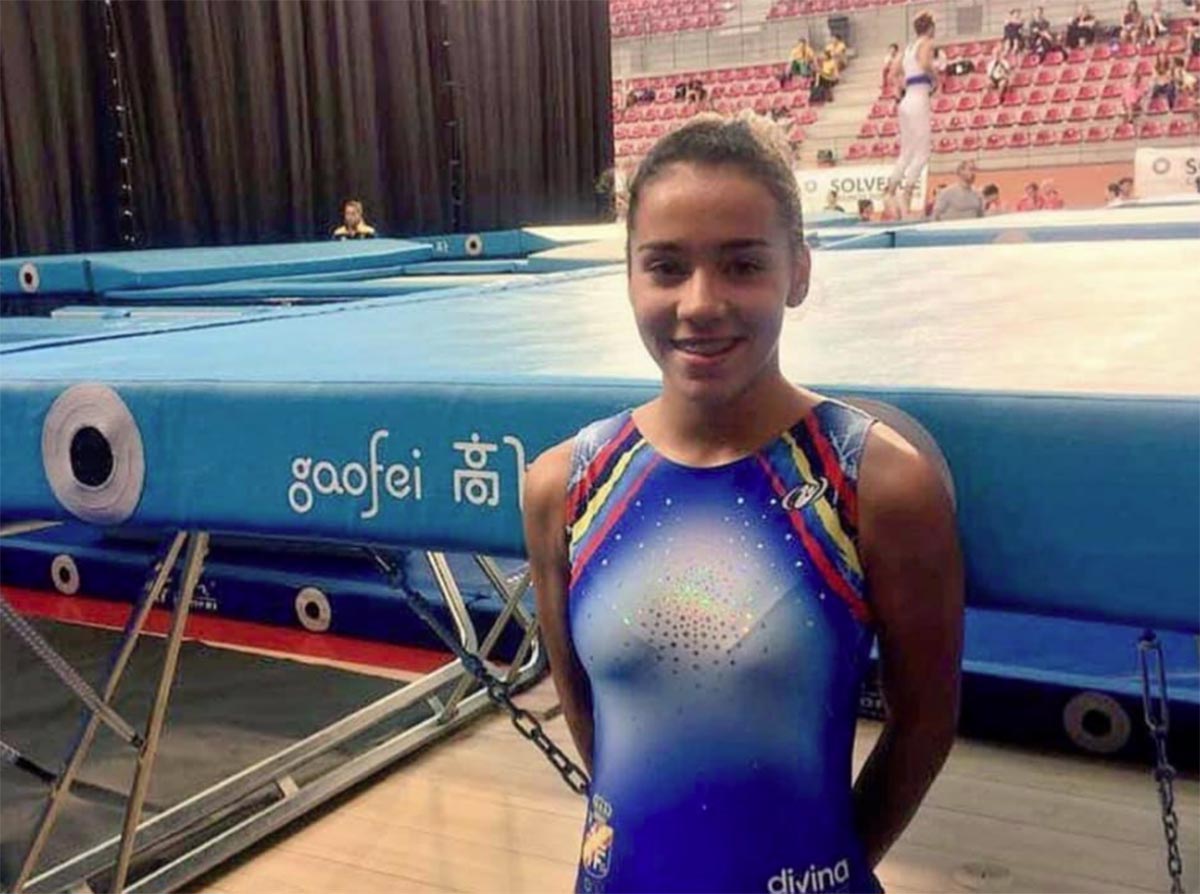 Noemí Romero participa en los Juegos Europeos en gimnasia trampolín