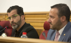 Alberto Romero y Luis Miguel Núñez, concejales de Vox.