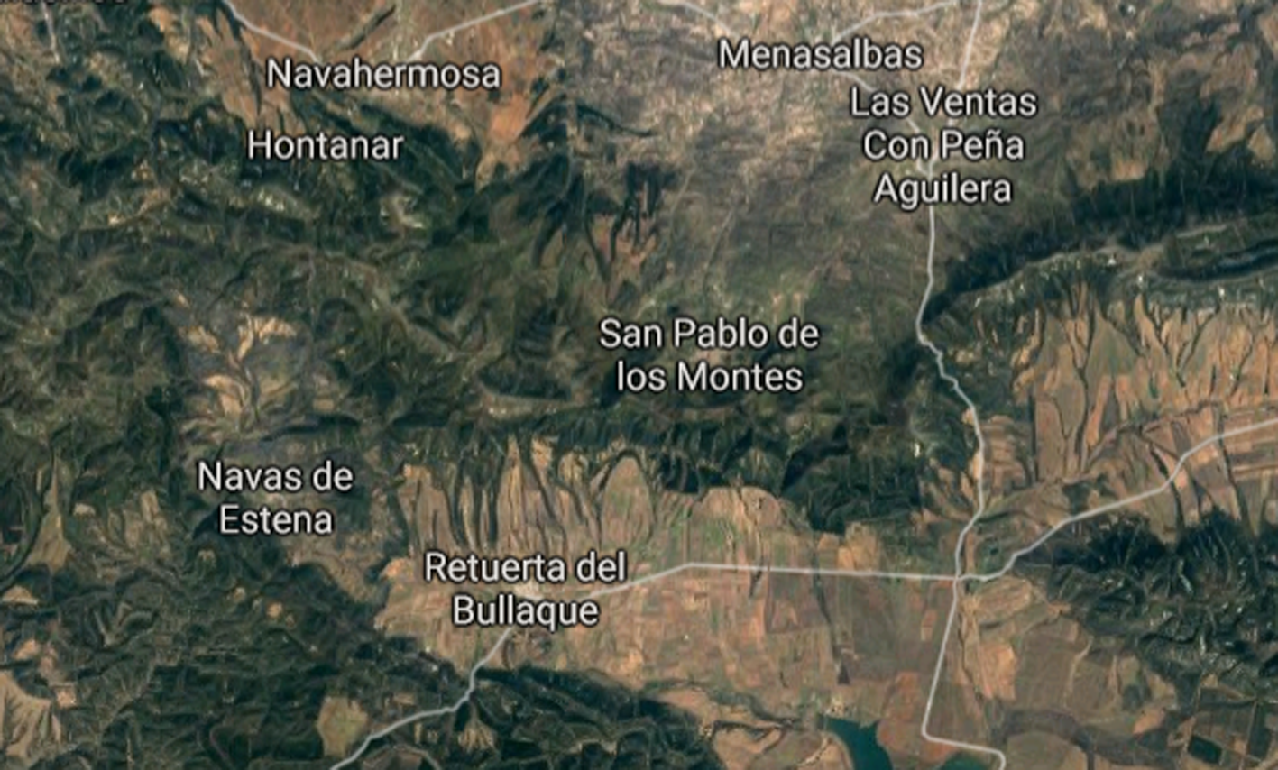El accidente laboral se produjo cerca de las nueve de la noche del martes 25 en San Pablo de los Montes.