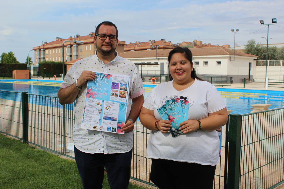 Presentación de las actividades de verano "Esta noche es para ti", en Torrijos.