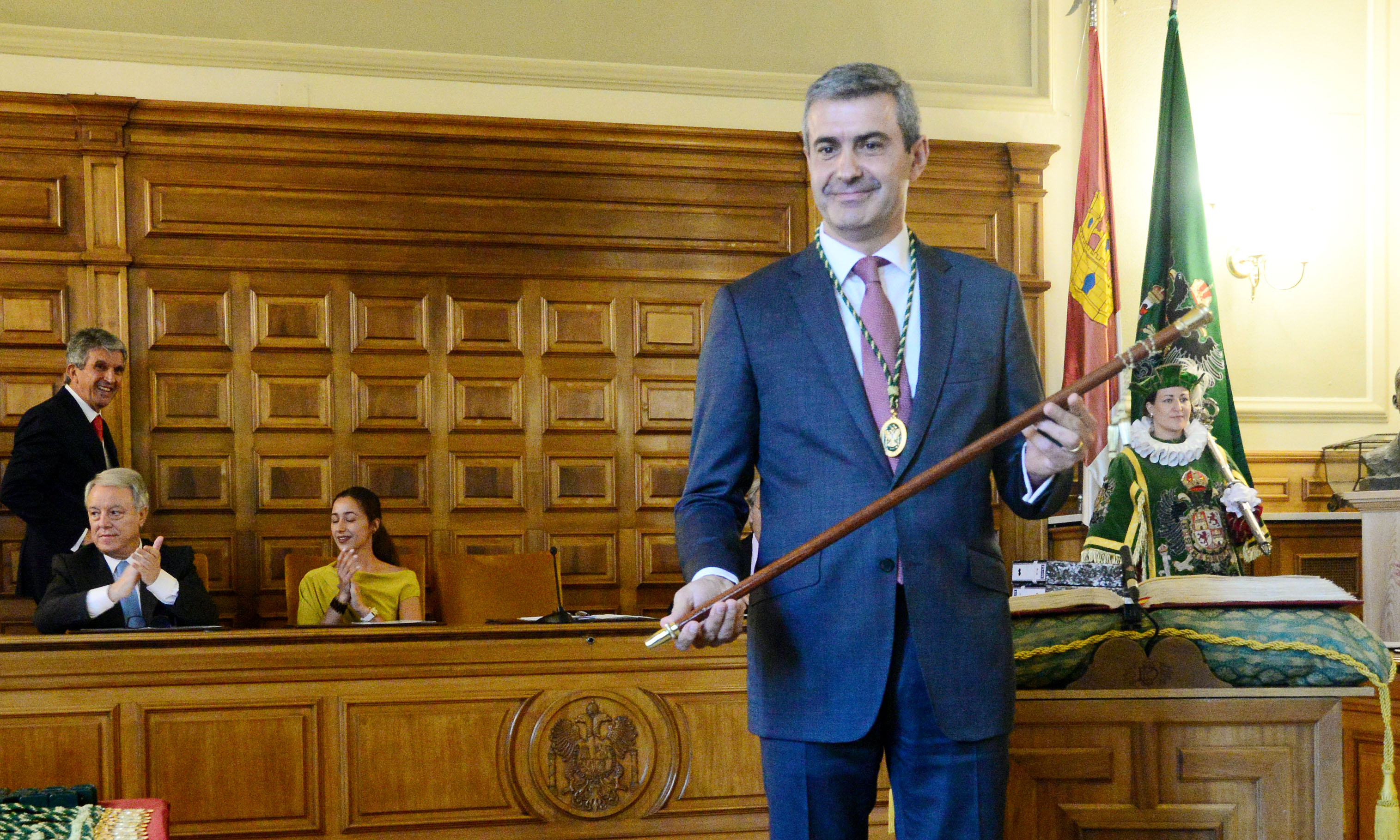 Álvaro Gutiérrez, reelegido presidente de la Diputación de Toledo.