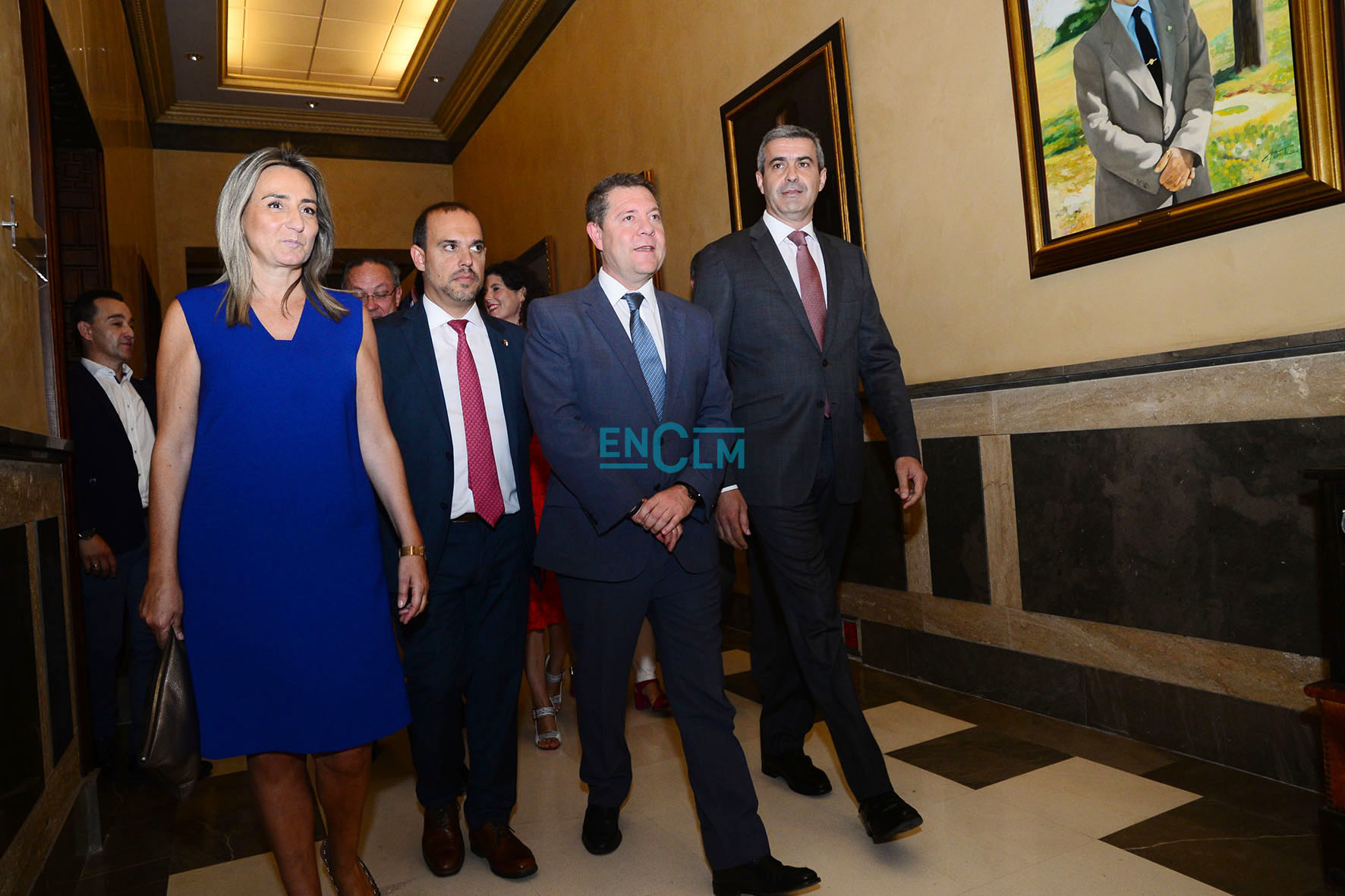 Page en la toma de posesión de Álvaro Gutiérrez como presidente de la Diputación de Toledo.