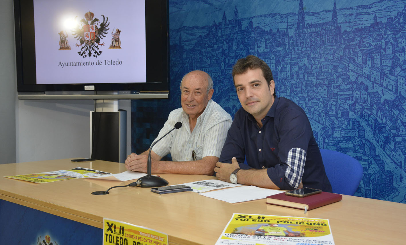 Emiliano García, a la izquierda; y Pablo García, a la derecha.