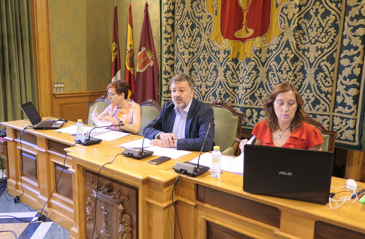 Imagen del Pleno del Ayuntamiento de Cuenca.