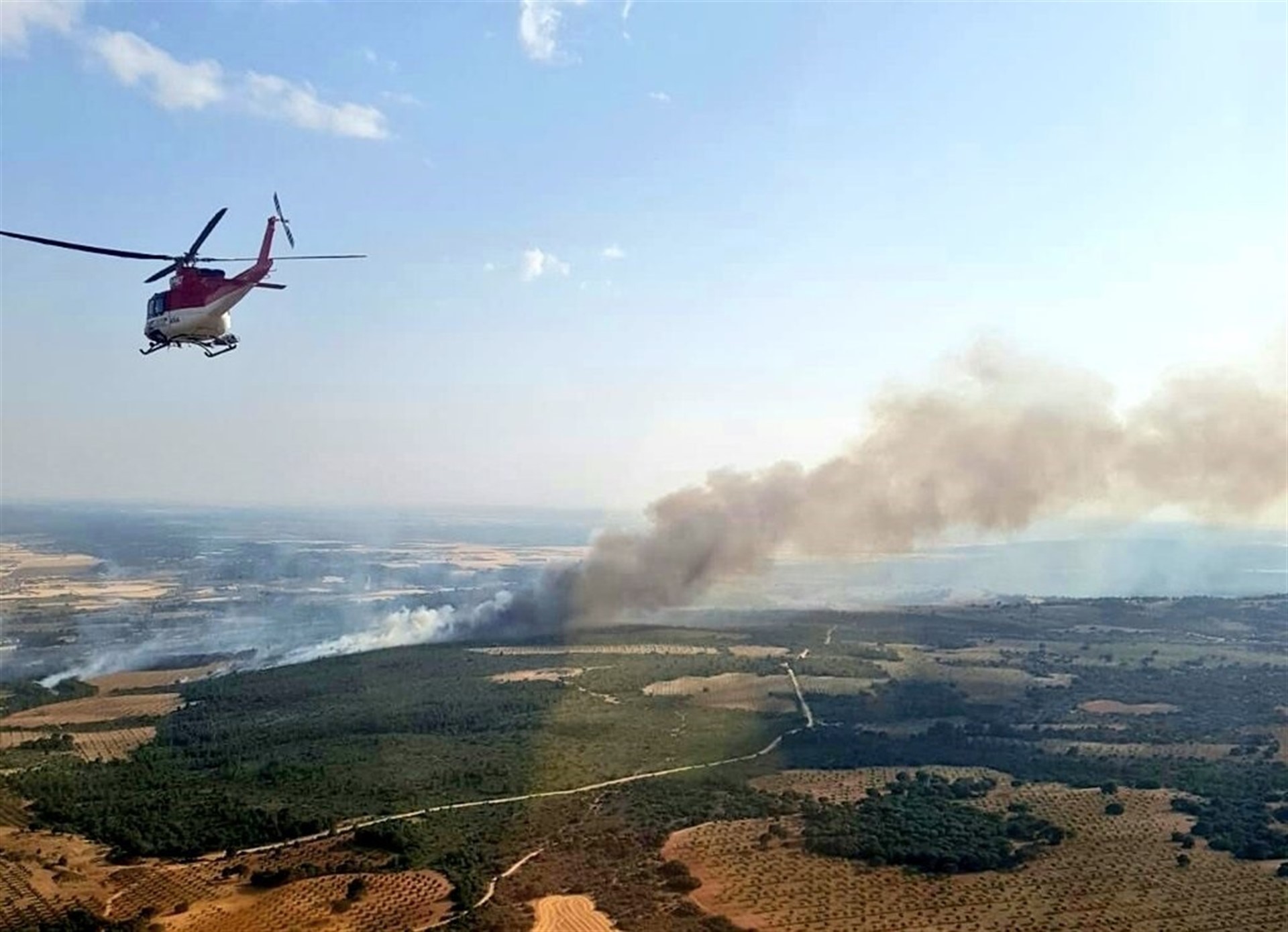 El fuego originado en el término municipal de El Picazo (Cuenca) cuenta ya con un dispositivo formado por 62 efectivos repartidos en 16 medios, seis de ellos aéreos. El fuego se originaba poco antes de las 17.00 horas, según precisa la Consejería de Agricultura en su página web y recoge Europa Press. En concreto, trabajan en la zona un medio de dirección con una persona, seis medios aéreos con 22 personas y ocho medios terrestres con 31 efectivos.