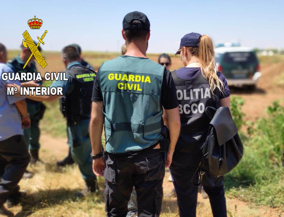 Operación conjunta de la Guardia Civil y la Policía de Rumanía.