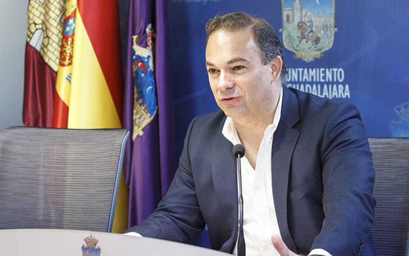 Jaime Carnicero, portavoz del PP en el Ayuntamiento de Guadalajara.