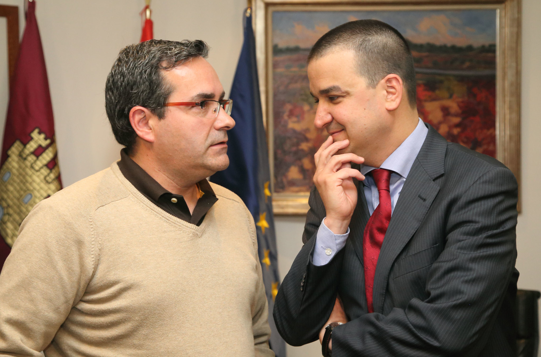 José Juan Fernández Zarco con Martínez Arroyo