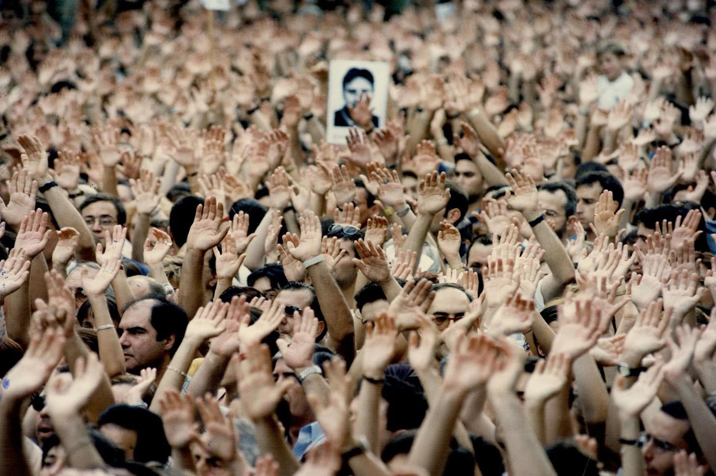 España fue una protesta unida, con rabia e indignación, tras el asesinato de Miguel Ángel Blanco.