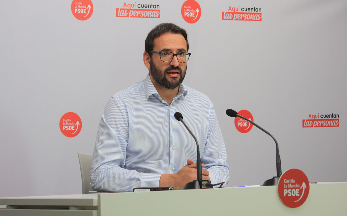 Sergio Gutiérrez, secretario de Organización del PSOE de CLM.