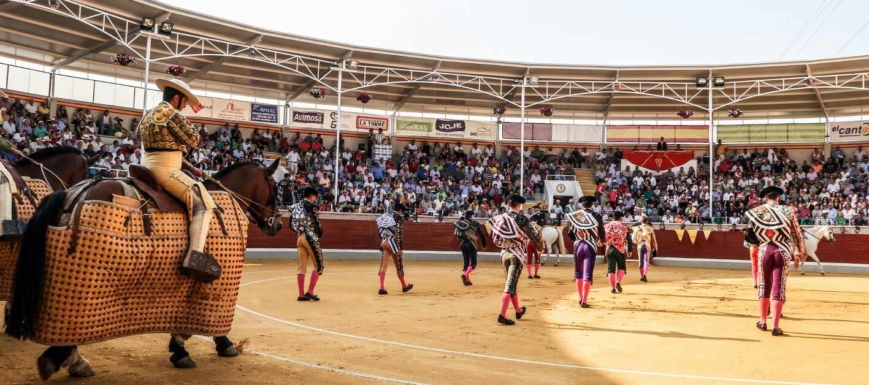 Imagen de archivo de una plaza de toros.