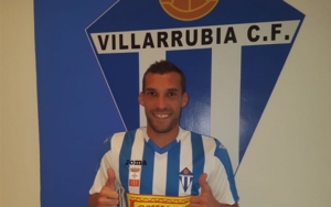Carlos García, nuevo jugador del Formac Villarrubia, el día de su presentación