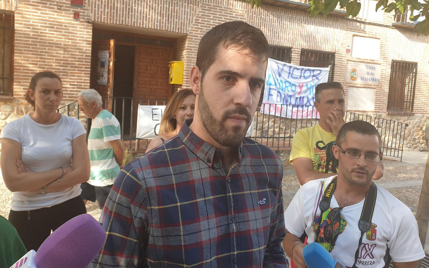 Víctor San Vidal, alcalde de Fontanar, quien fue detenido junto a otras cuatro personas y luego puesto en libertad.
