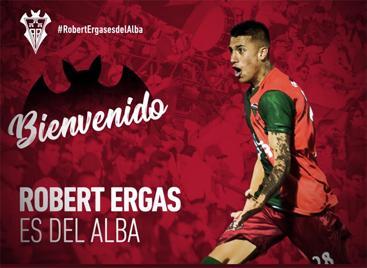 Robert Ismael Ergas, jugador del Albacete