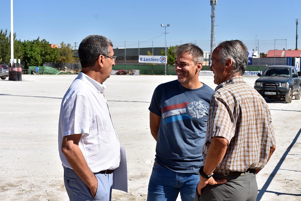 El concejal Gallego en el Concurso Nacional de Hípica de Ciudad Real