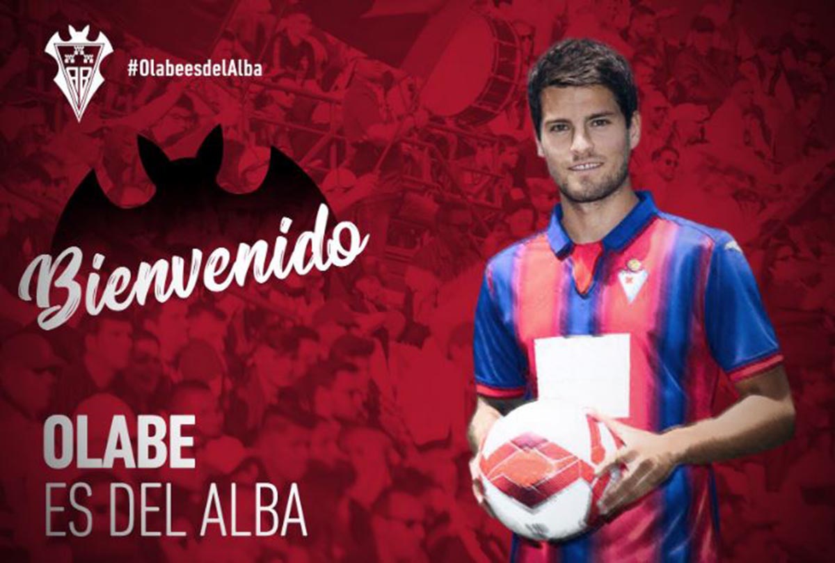 Roberto Olabe, nuevo jugador del Albacete