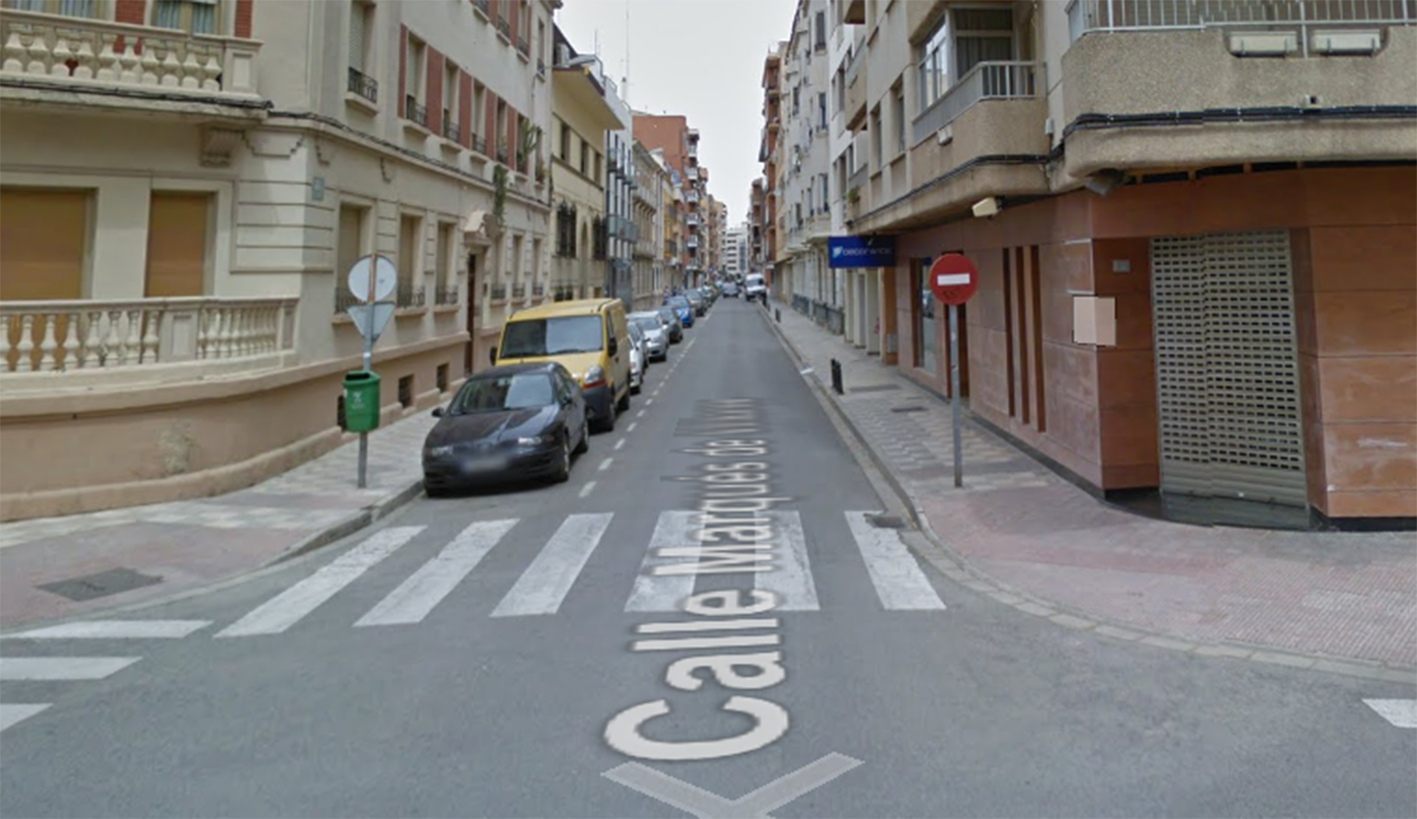 Calle Marqués de Villores, en Albacete.