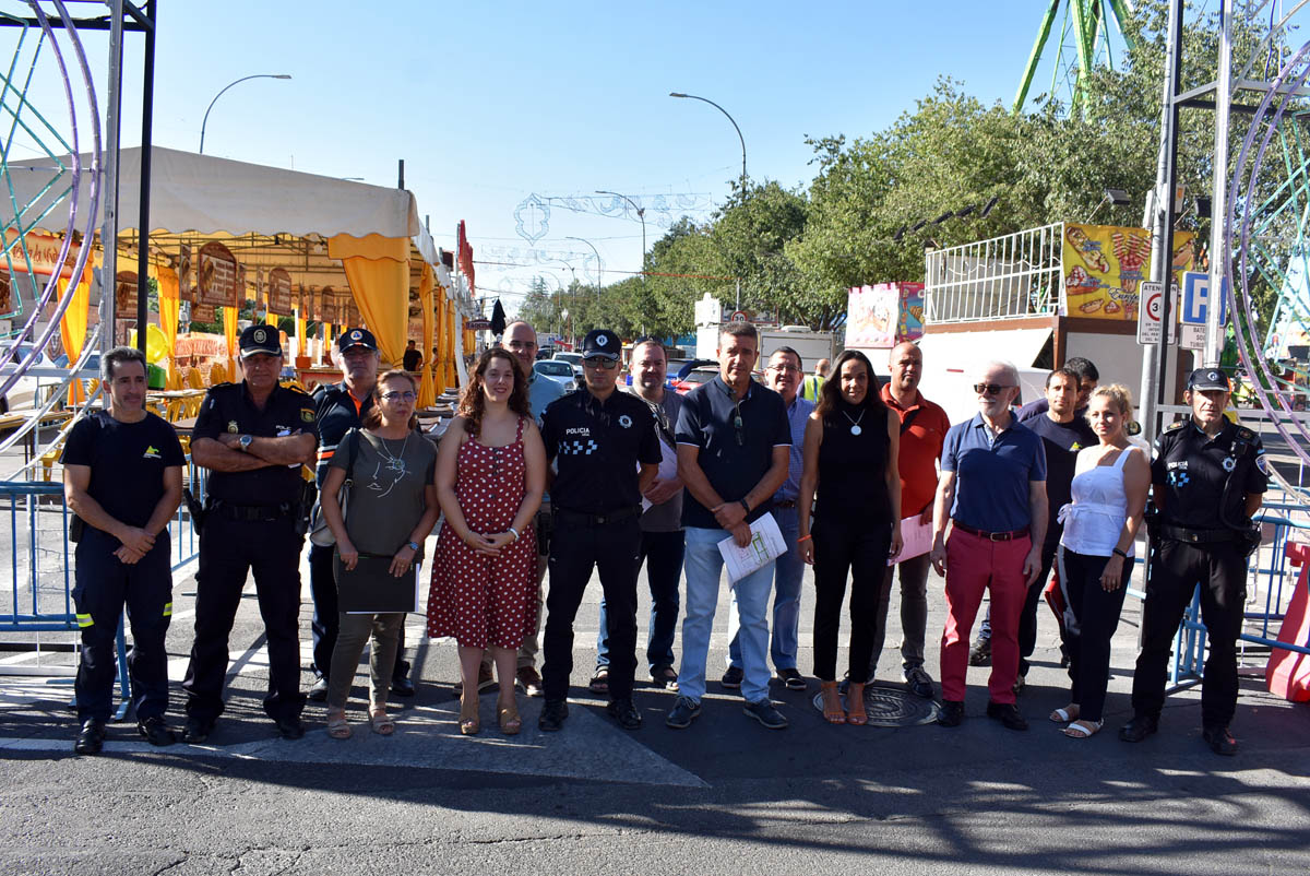 Visita al recinto ferial de Ciudad Real.