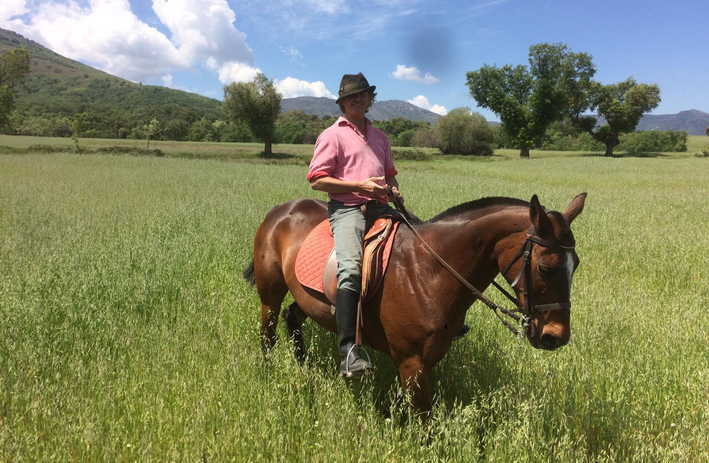 Francisco Tur, conde de Yebes, fallecido el pasado 7 de agosto mientras pasesaba a caballo.