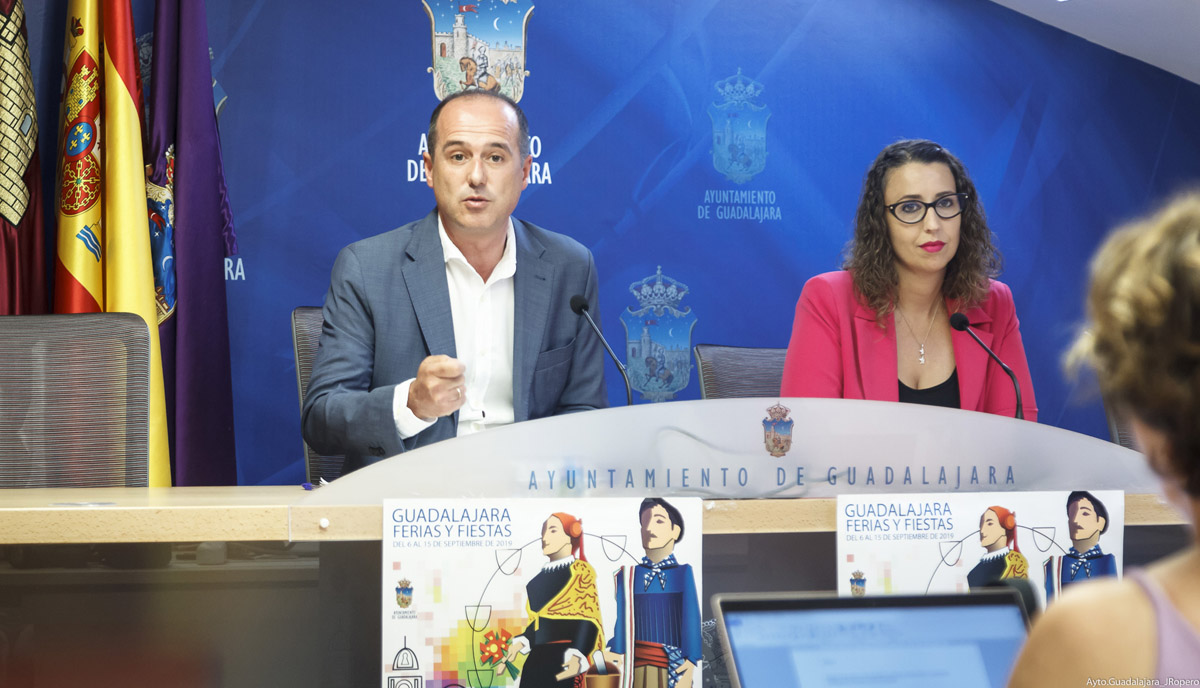 Presentación del programa de Ferias y Fiestas 2019 de Guadalajara.