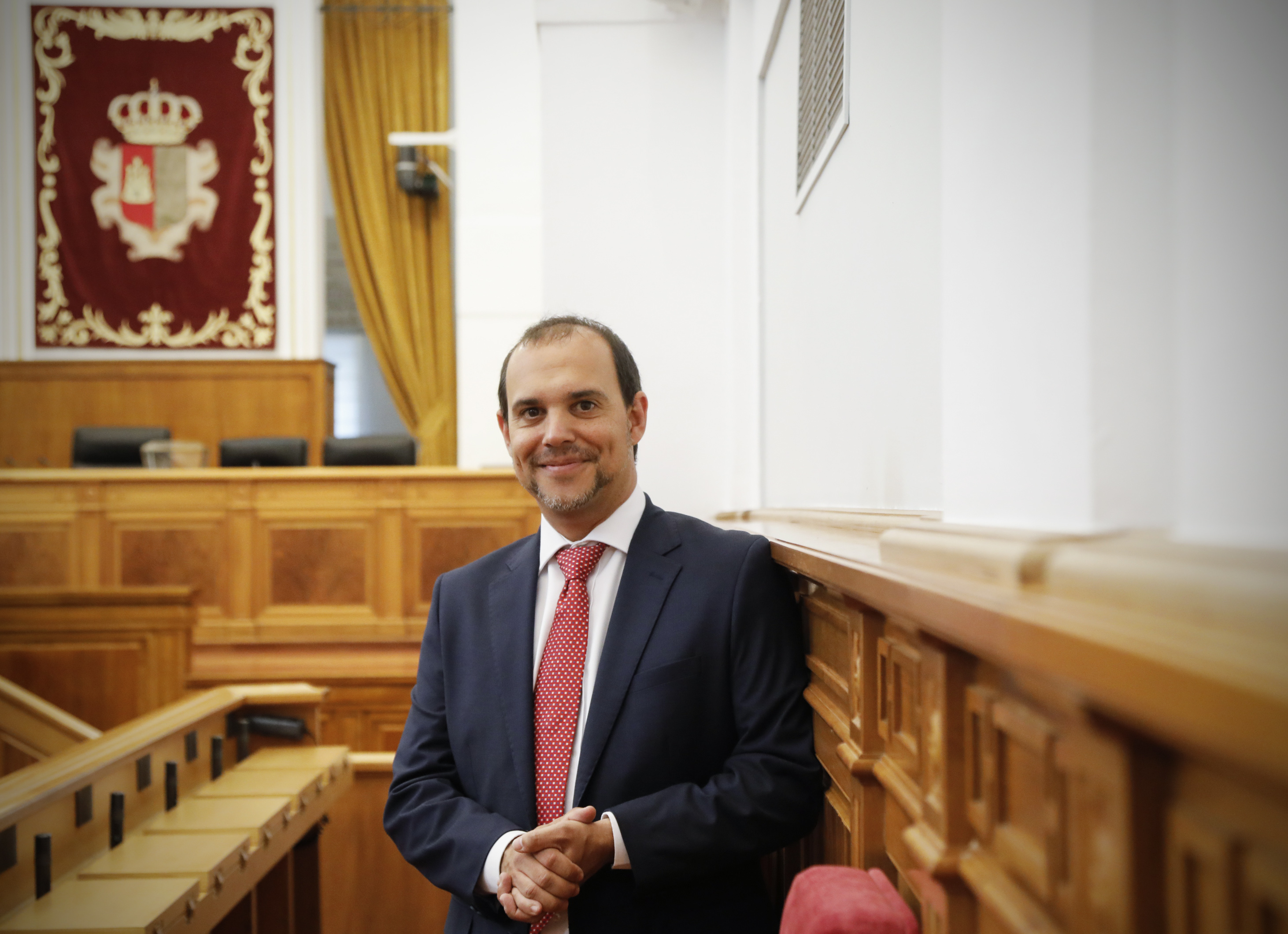 niñas Pablo Bellido, presidente de las Cortes de Castilla-La Mancha.