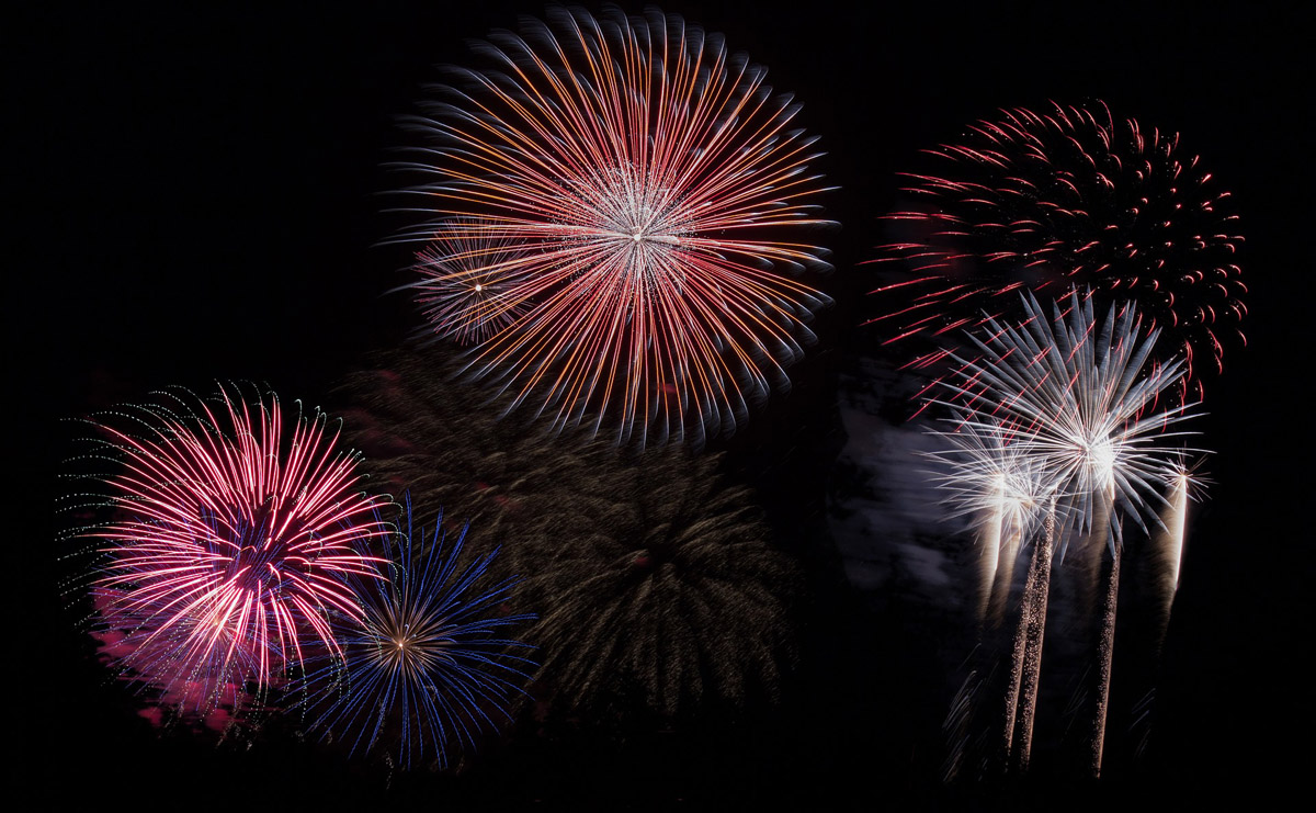 Fuegos artificiales, pólvora