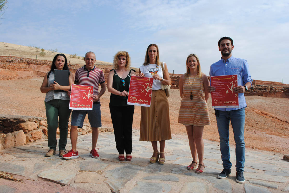 Presentación de las actividades que tendrán lugar en el Cerro de las Cabezas, en Valdepeñas.