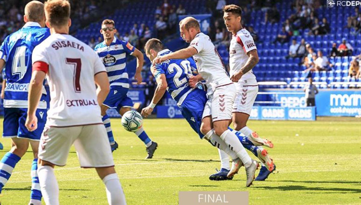 El Albacete sacó petróleo de Riazor