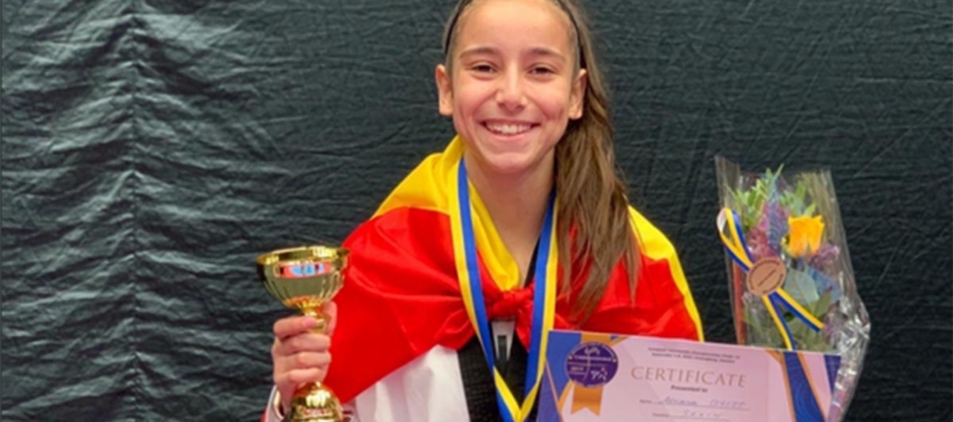 Adriana Cerezo, la mejor taekwondista de Europa sub 21