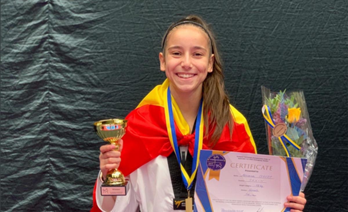 Adriana Cerezo, la mejor taekwondista de Europa sub 21