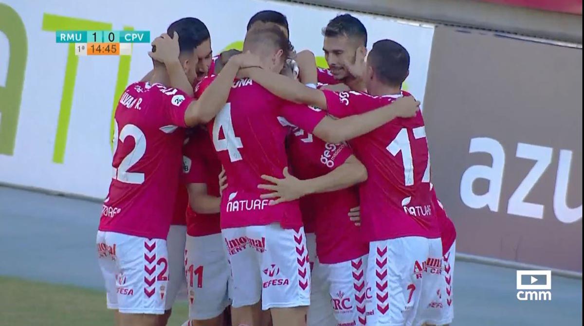 El Real Murcia fue muy superior al Villarrobledo