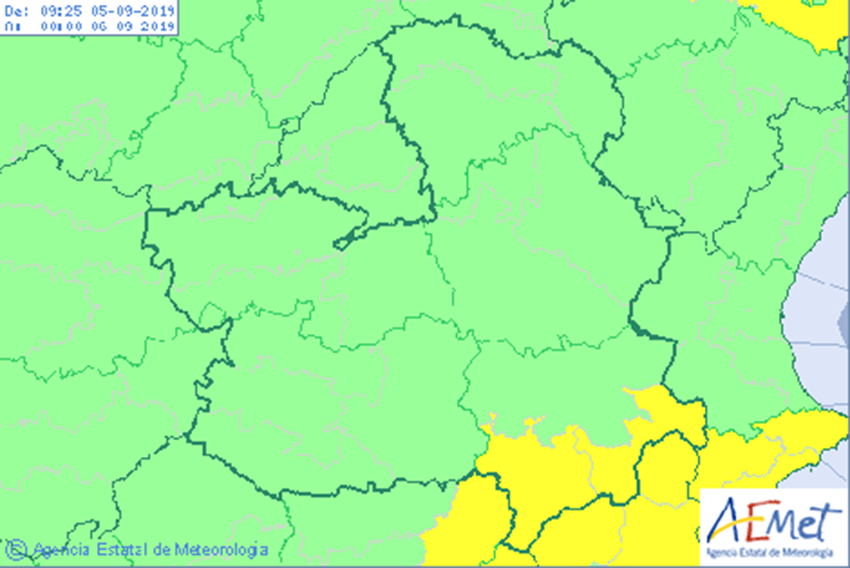 Las temperaturas dan un respiro en Castilla-La Mancha.