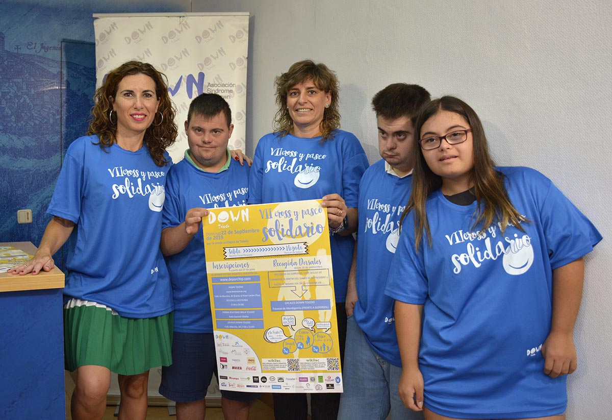 Presentación del VI Cross y Paseo Solidario "Down Toledo"