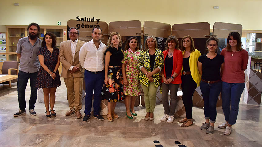 desigualdad Inauguración de la exposición "Salud y género" en la UCLM, en Toledo.