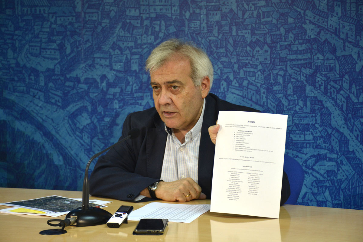 El concejal de Movilidad de Toledo, Juan José Pérez del Pino.