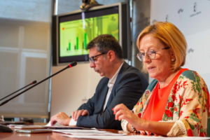 Rueda de prensa de Ana Saavedra, viceconsejera de Promoción a la Autonomía y Atención a la Dependencia.