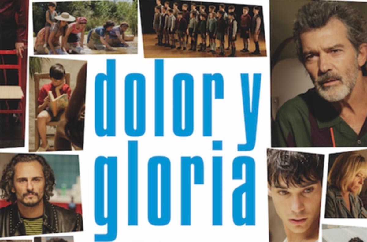 Cartel promocional de "Dolor y gloria", de Almodóvar