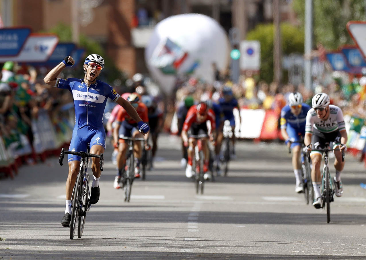 nairo Gilbert se impuso en la meta de Guadalajara.