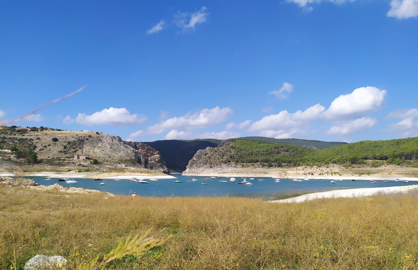 Embalse de Entrepeñas, en Sacedón (Guadalajara).