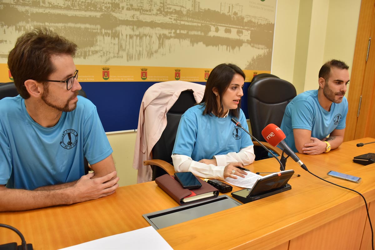 Presentación del I Maratón de reanimación cardiopulmonar, en Talavera