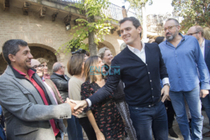 Albert Rivera ha estado hoy en Toledo con militantes y simpatizantes de Ciudadanos.