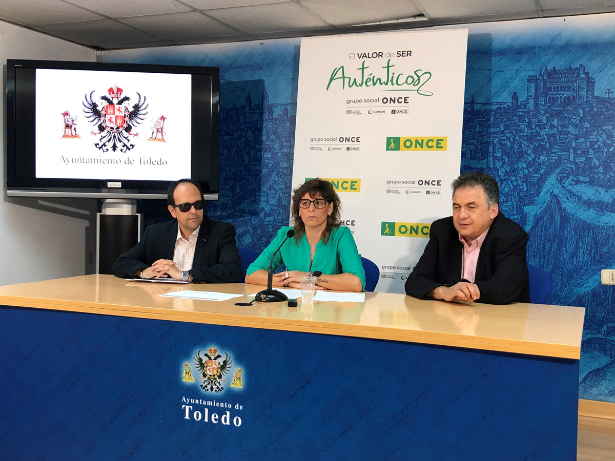 Presentación de la Semana de la ONCE en Toledo.