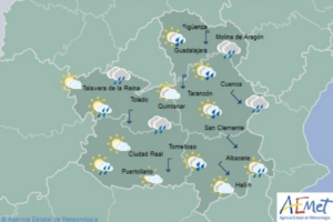 Vuelve la DANA, aunque con menor intensidad en CLM