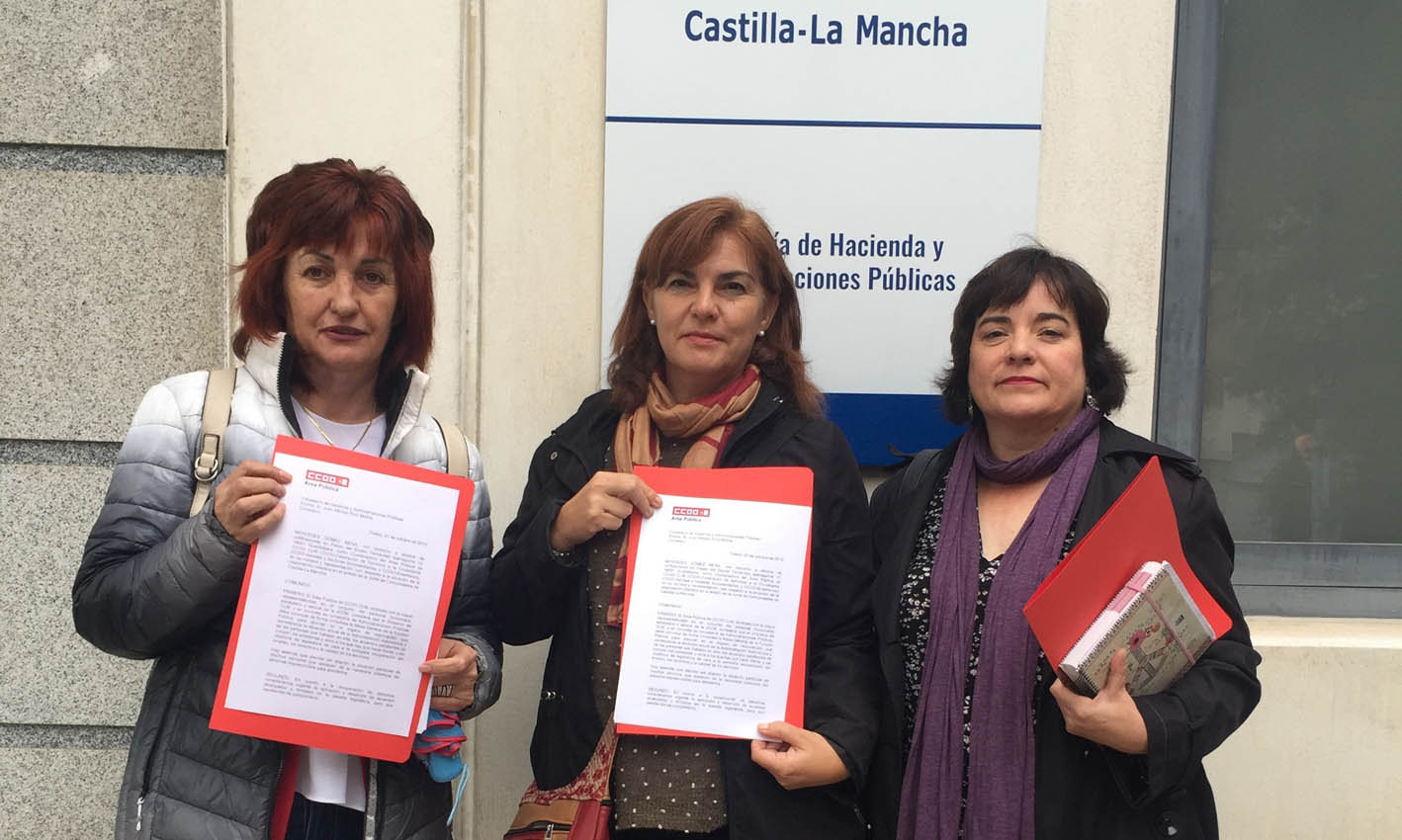 CCOO ha enviado una carta al consejero Ruiz Molina.