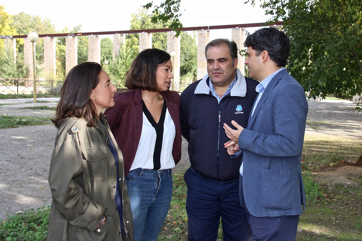 Varios concejales del PP han visitado el parque de Safont.