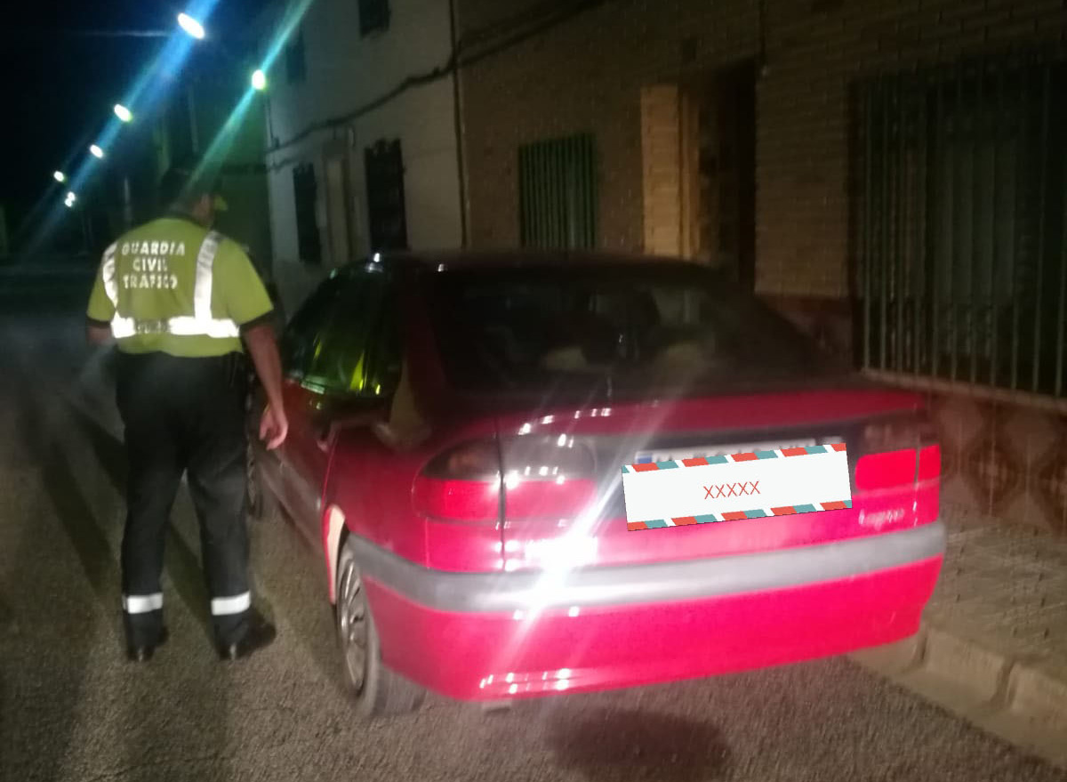 Imagen de la detención efectuada por la Guardia Civil de Cuenca.