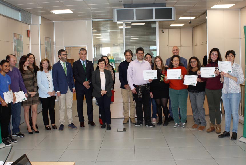 Foto de familia del programa "Economía para todos"