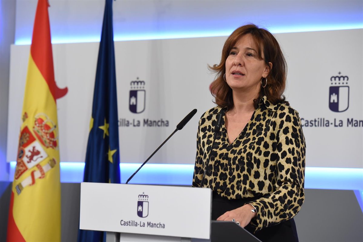 trasvase La portavoz del Gobierno de Castilla-La Mancha, Blanca Fernández.