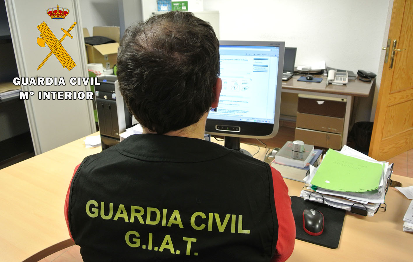 Los agentes del Grupo de Investigación y Análisis de Tráfico (GIAT) de la Guardia Civil detuvieron a tres personas el mismo día.